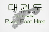 place foot here - tae kwon do