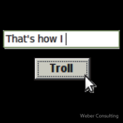 How I troll